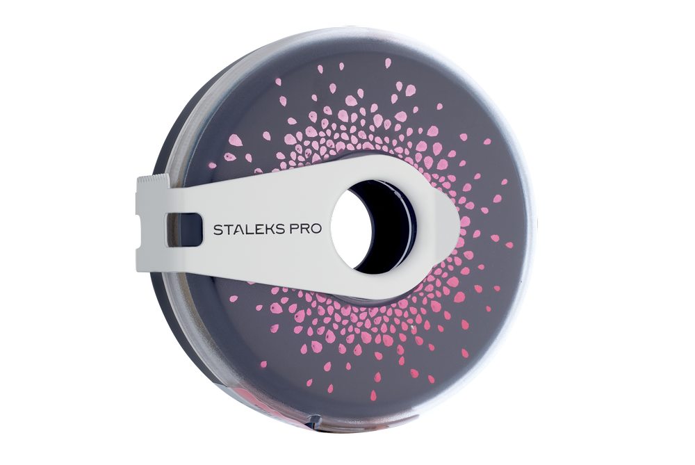 Nail file  refill roll EXCLUSIVE in a plastic case STALEKS PRO 180 grit  (7meters) image 0